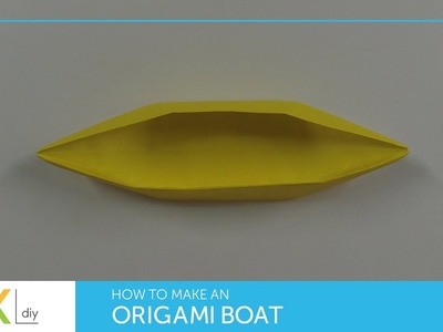 Origami toys #40 - How to make an origami boat V