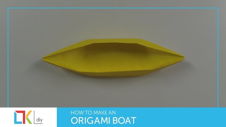 Origami toys #40 - How to make an origami boat V