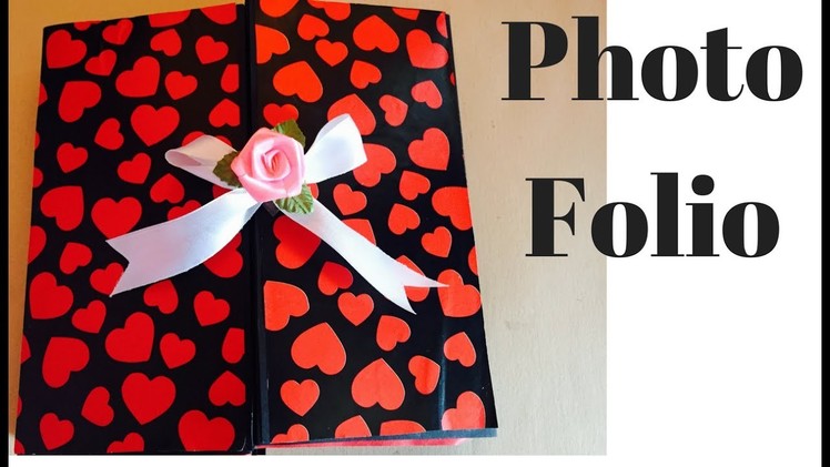 Photo Folio | Photo album scrapbook | Gate fold photo album