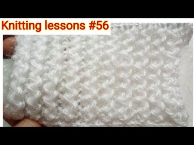 Single Colour || Zig-Zag || Knitting design || Beautiful || and || Easy to make