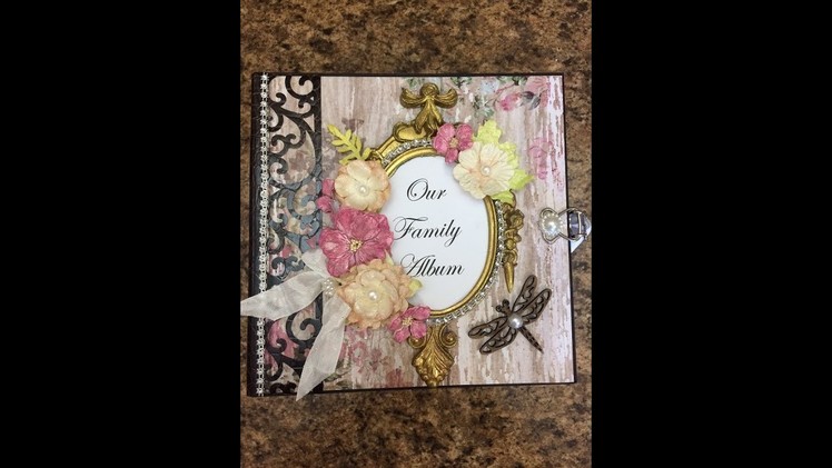 ** SOLD** MINI ALBUM SCRAPBOOK ALBUM FOR SALE BY SHELLIE GEIGLE JS HOBBIES AND CRAFTS