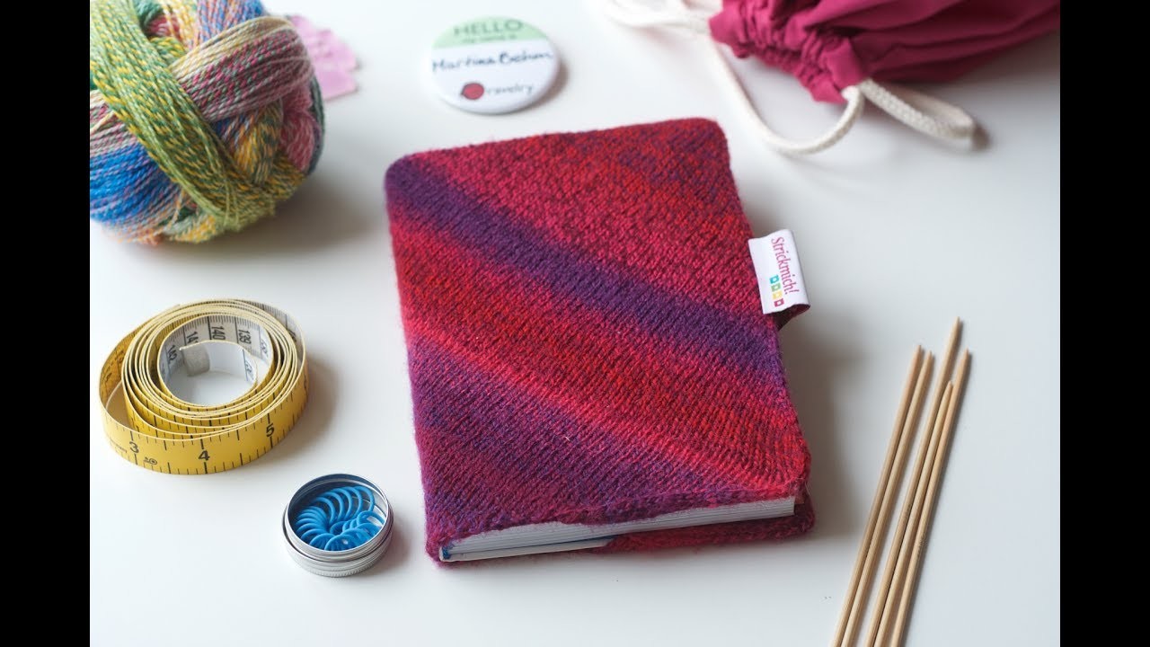 Knitted book