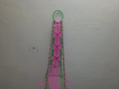 Teddy bear macrame or daghawala  wall hanging.you can learn very quickly and easily and attractive.