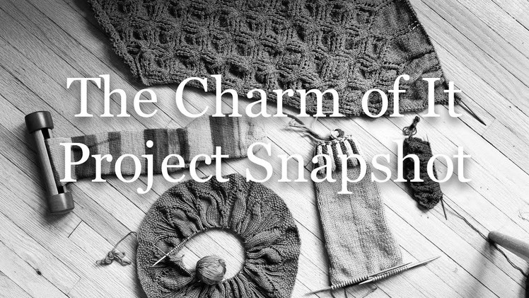 The Charm of It Knitting Podcast Episode 48: Project Snapshot of August 3rd