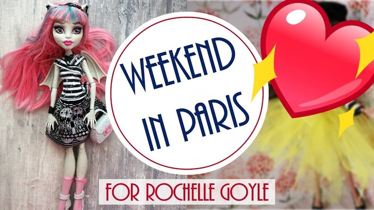 Weekend in Paris - Monster High Doll Repaint. How to Customize BJD. Dolls DIY Craft Tutorial Easy
