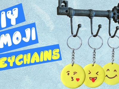 3 Minute Crafts. DIY Emoji Keychain with NO Polymer Clay. How to make Whatsapp Emoji Keychains