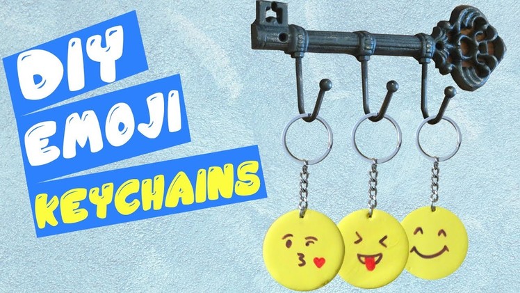3 Minute Crafts. DIY Emoji Keychain with NO Polymer Clay. How to make Whatsapp Emoji Keychains