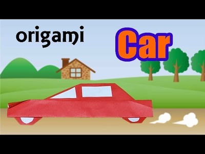 Cool Origami Car for Kids | How to Make a Paper Vehicle Sedan Car Step by Step | DIY Craft