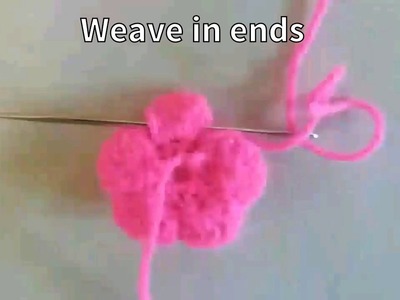 Crochet Rose Bookmark Tutorial