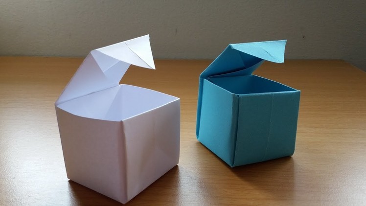 DIY How to Make Origami Gift Box