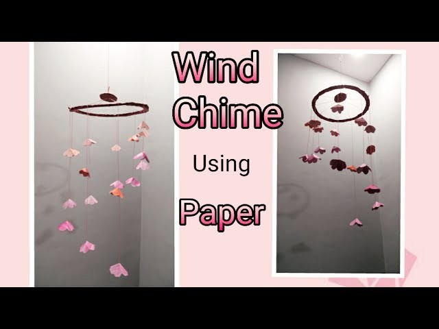 DIY Paper Wind Chime | Enjoy Crafting # 64