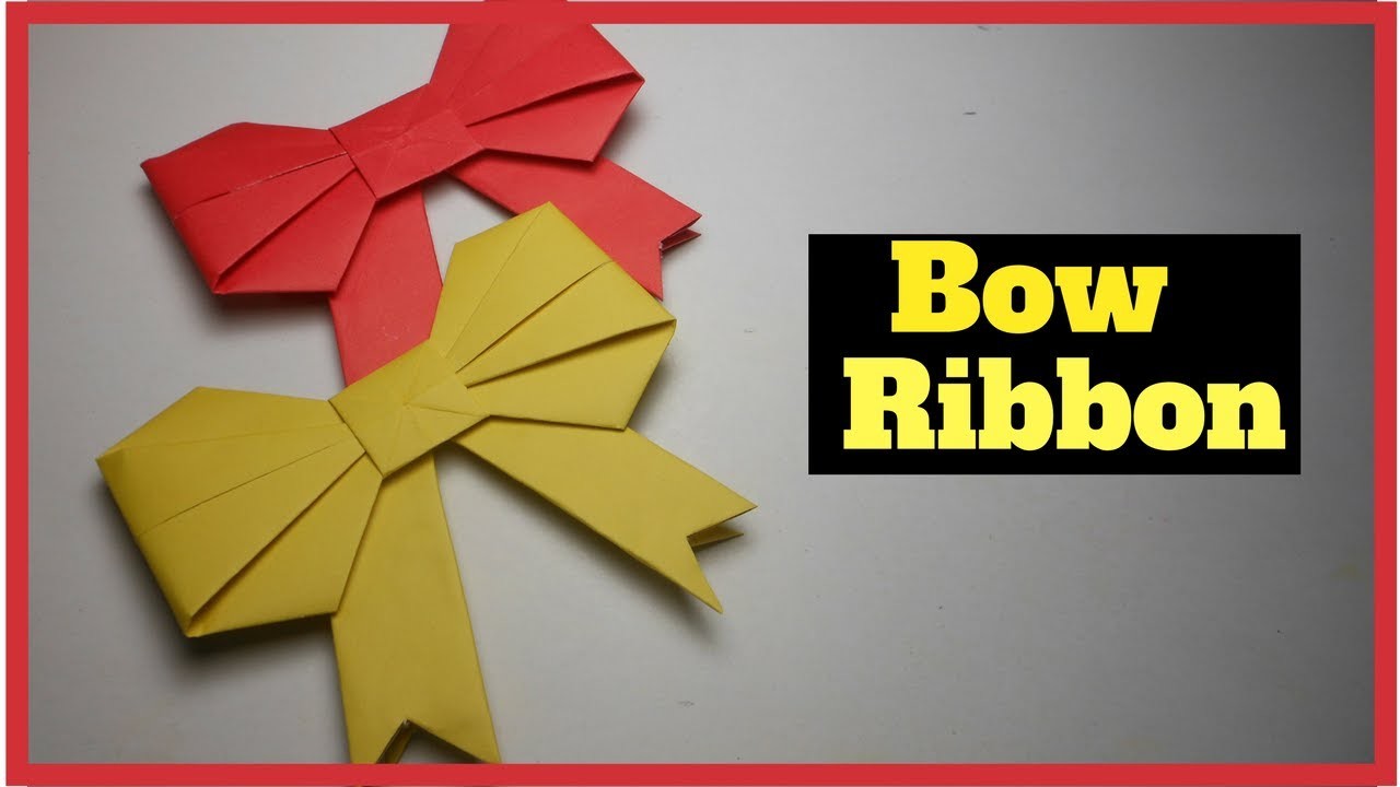 Simple Origami Ribbon: A Beginner's Guide – easy origami tutorial