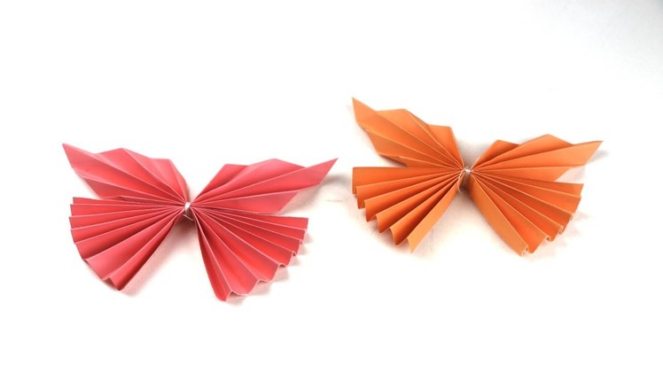Easy Paper Butterfly Origami | Cute & Easy Butterfly | | How to make a paper butterfly |