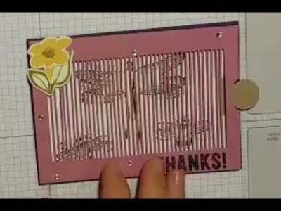 Facebook Live video Donna Gray Stampin Up! showing how to use other Stamps with the You Move Me Bund