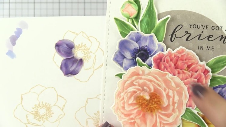 How To: Copic Florals ft. MODERN ANEMONES Stamp Set