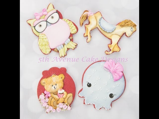 How to Decorate Delightful Animal Cookies ????????????????