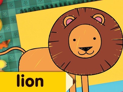 How To Draw A Lion | Simple Drawing Lesson For Kids | Step By Step