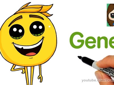 How to Draw Gene Meh | The Emoji Movie