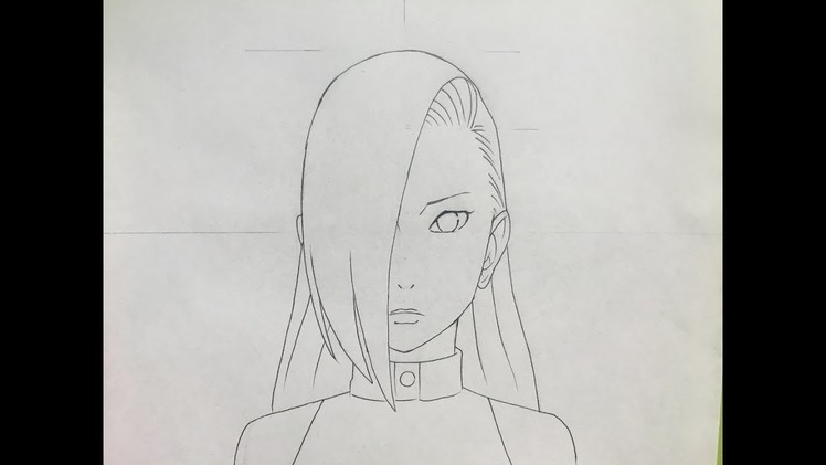 How to draw Ino Yamanaka (Naruto)
