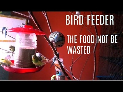 How to make a bird feeder| DIY homemade plastic jar
