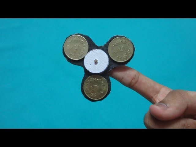 How to make a Fidget Spinner without Bearings in 1 minute