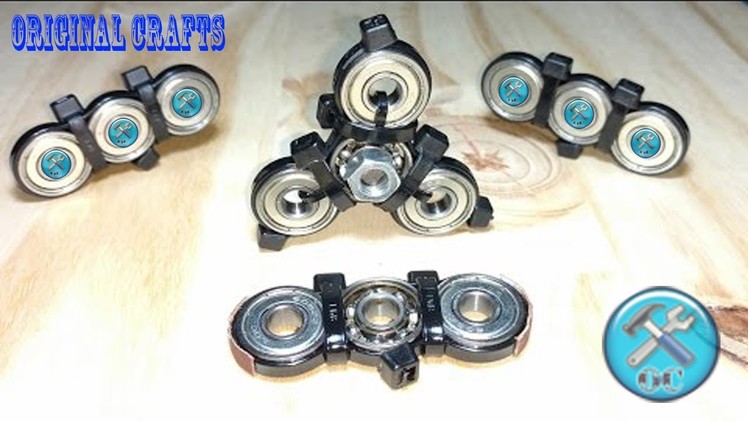How to make a fidget spinner with zip ties 2017