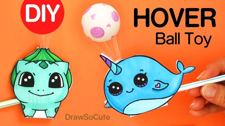 How to Make a Hover Ball Toy Easy | Fun DIY with Straws