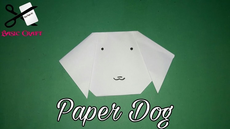 How to make a paper a dog | कागज का कुत्ता कैसे बनायें