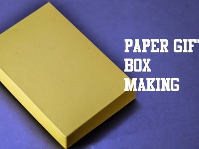 How to make a paper box with open and close option::Origami - Easy tutorial
