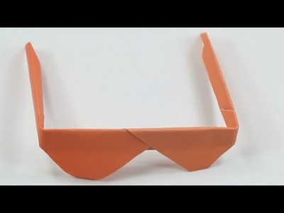 How to make a paper Origami glasses | Best Origami Sunglasses for kid | Easy Paper Crafts Tutorial.