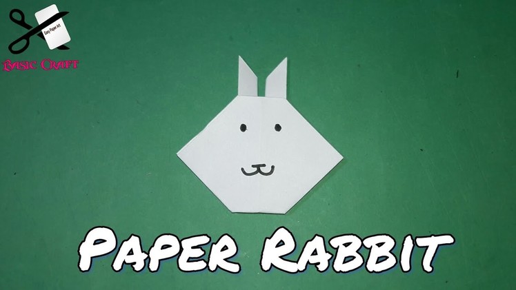 How to make a paper rabbit || कागज़ का खरगोश कैसे बनायें