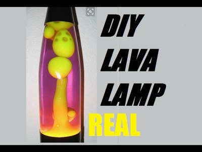 How To Make a Simple Lava Lamp At Home