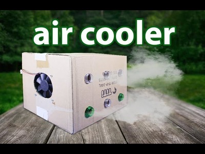 How to make air cooler at home using Plastic Bottle (crazyMCH)