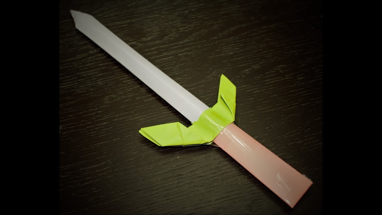 How To Make An Awesome Ninja Paper Sword|Paper Sword Tutorial|EASY ...