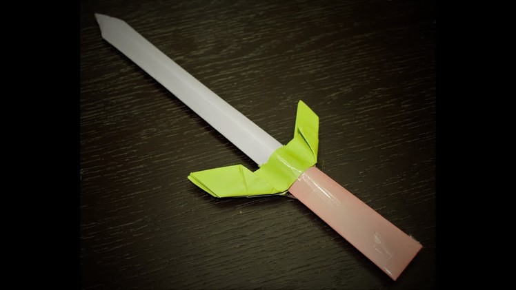 How to make an Awesome Ninja Paper Sword|Paper Sword Tutorial|EASY Origami Things