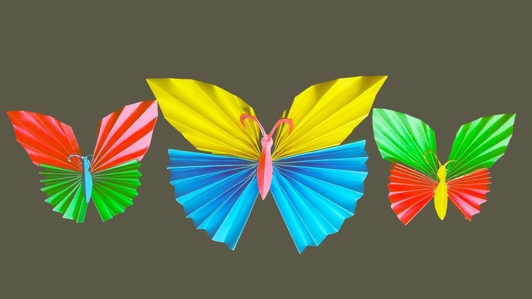 How to Make an Origami Butterfly Step By Step | A butterfly out of paper Easy Tutorial| Origami Tuto