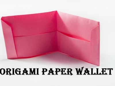 How To Make An Origami Wallet (very easy)