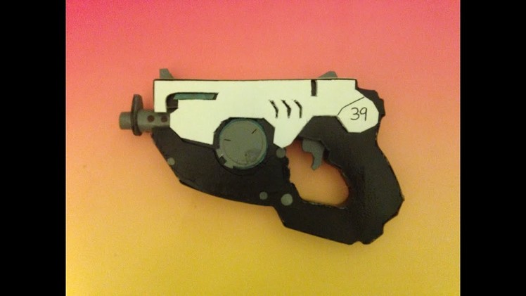 How to Make an Overwatch Tracer Gun out of Cardboard and Paper