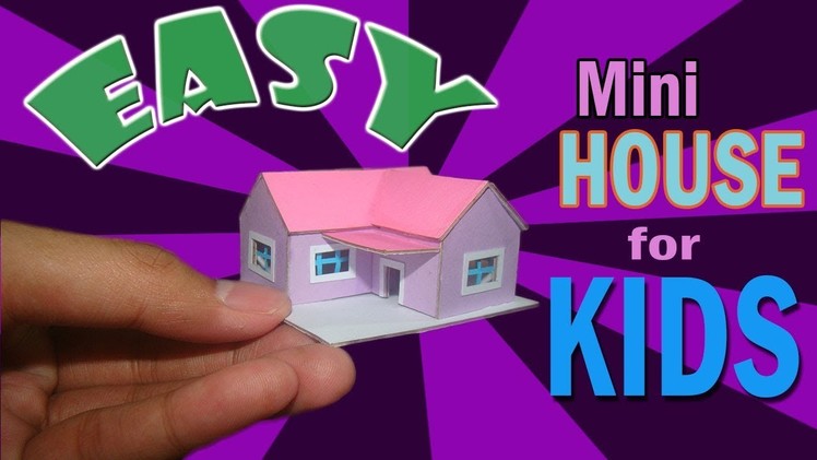 How to Make Cardboard House for Kids | Cardboard House Tutorial for Kids
