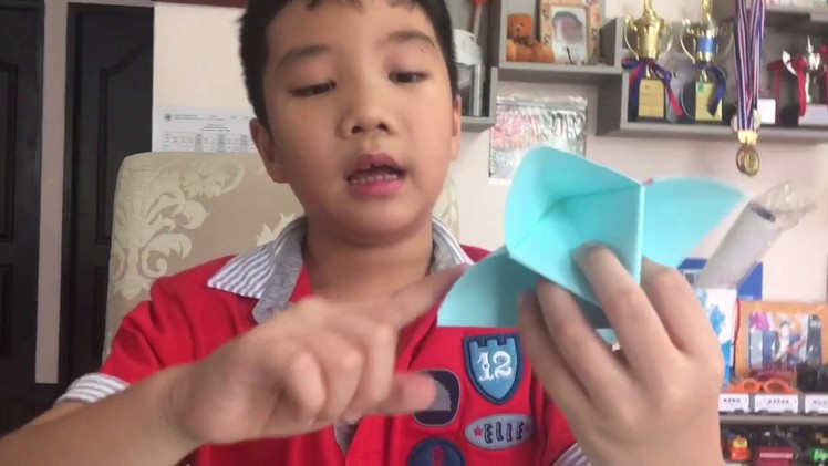 How to make Cootie Catcher (That's OK if it is not perfect!)