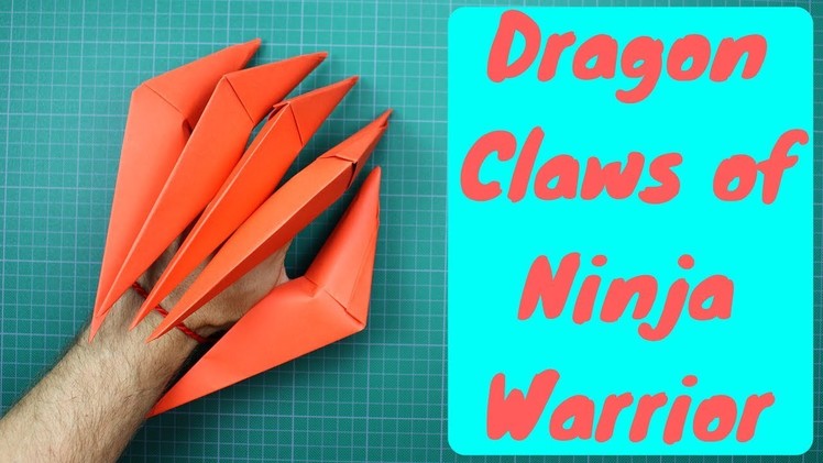 How to make Dragon Claws of Ninja Warrior - One of the tools of a real Ninja Warrior