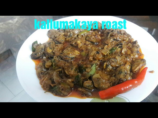 How to make kallumakkaya roast or mussels roast