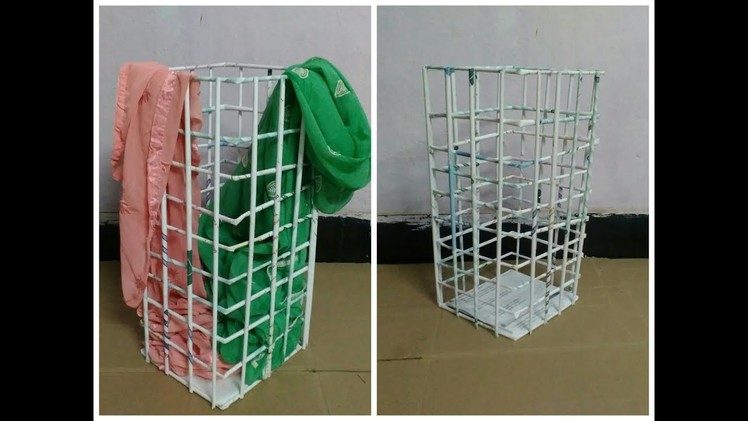 How to make laundry basket with papers  || DIY paper basket