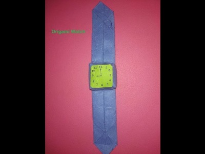 How to Make Origani Wrist Watch