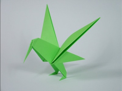 How to make paper bird _very easy step