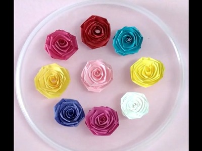 How to make paper quilling rose : QuillingStyle