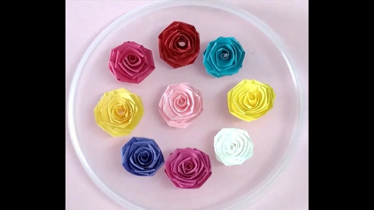 How to make paper quilling rose : QuillingStyle