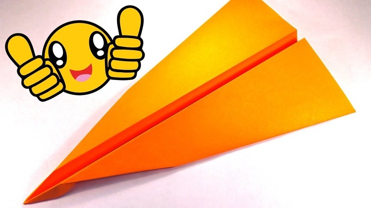 How to make perfect paper airplane that flies very far. One of the best paper airplane in the world.