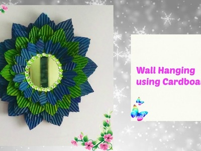 How to make Wall Hanging using Cardboard|Home Decor Idea
