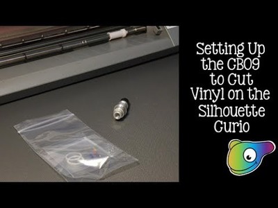 How to Use CB09 Holder & Blades to Cut Glitter Vinyl for Acrylic Earrings CraftChameleon.com Video